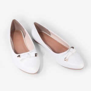 Giày Búp Bê Hạnh Dung Mũi Nhọn Nơ