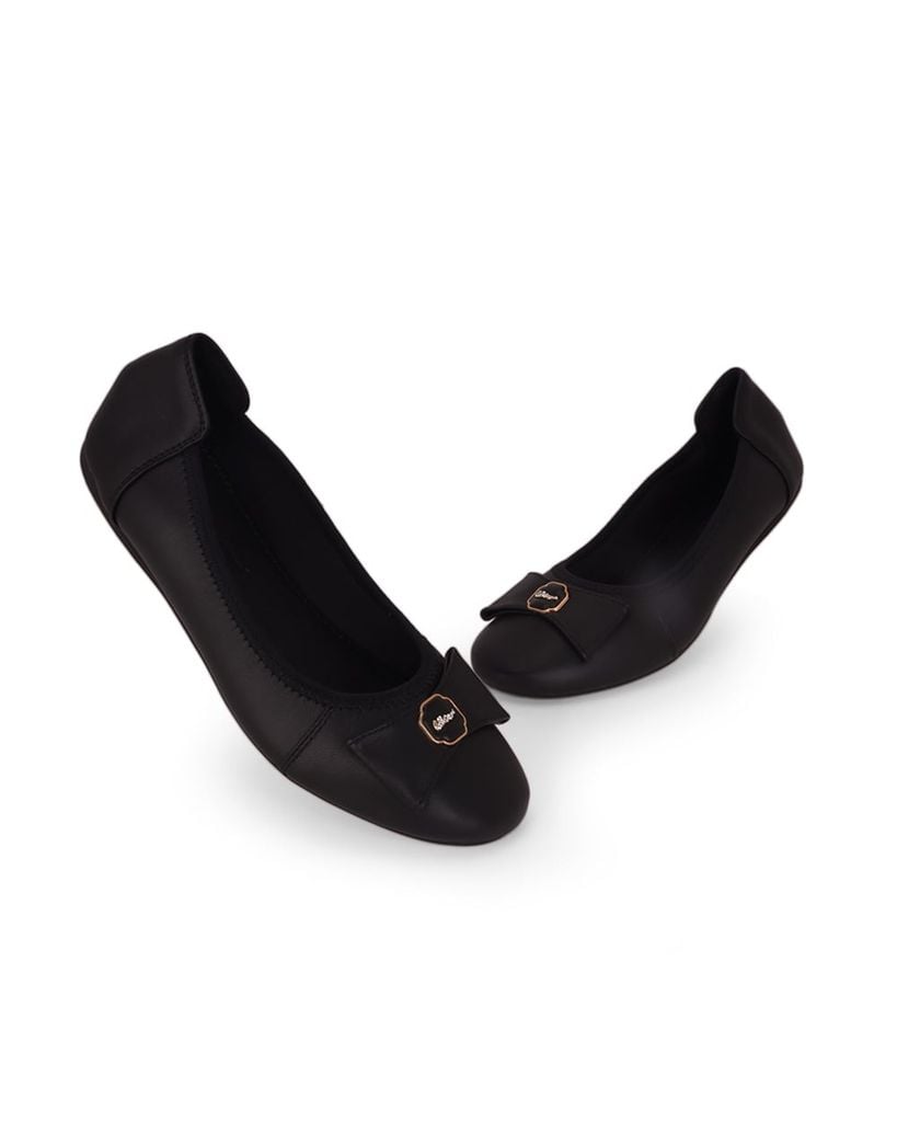 Giày Búp Bê Hạnh Dung Nơ Xoàn