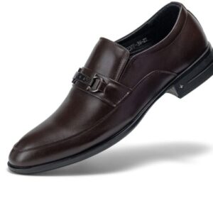 Giày Tây Biti's Nam Màu Nâu Đậm BVM002377NAD