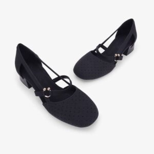 Giày Sandal Cao Gót Quai Khoen